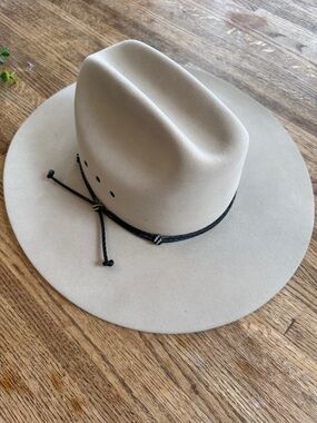 Stetson Silver belly Ranch Cowboy Hat  Size 7 1/2